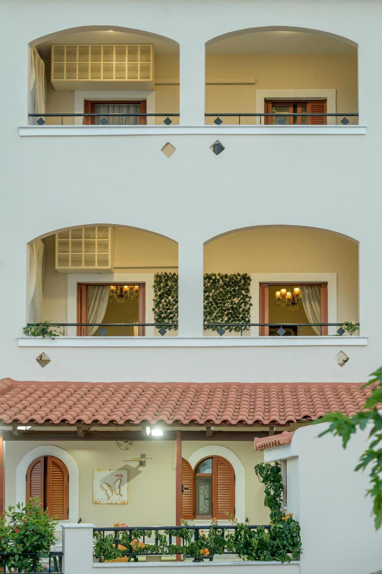 Villa Araucaria - Private Pool, Jacuzzi, Sea View Rethymno  Екстер'єр фото